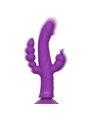 Intense™ - Casanova Vibrator Rabbit Silicone Triple Engine Purple
