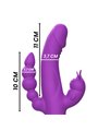 Intense™ - Casanova Vibrator Rabbit Silicone Triple Engine Purple