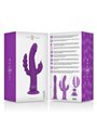 Intense™ - Casanova Vibrator Rabbit Silicone Triple Engine Purple