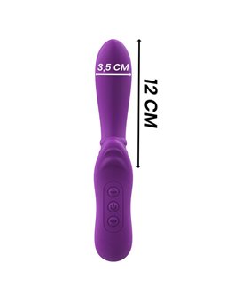Intense - Harry Vibrator Flexible With Purple Tongue