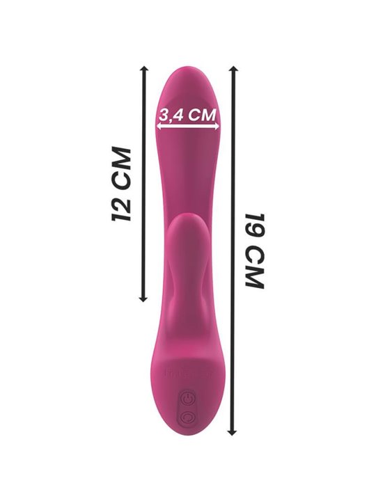 Intense - Luigi Vibrator Rabbit Silicone Pink