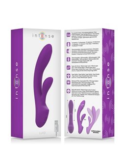 Intense - Luigi Rabbit Vibrator Liquid Silicone Purple