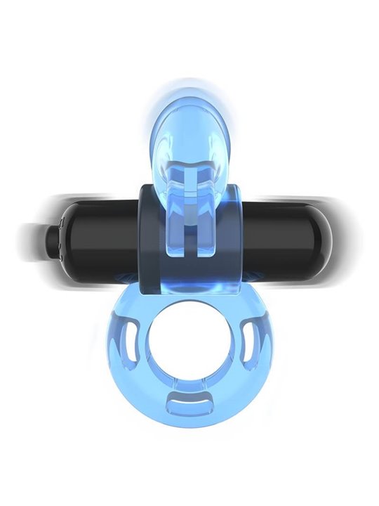 Intense - Fry Blue Vibrating Ring