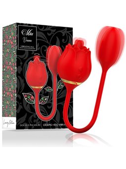 Mia - Vienna Double Pleasure Licking + Vibrating Egg