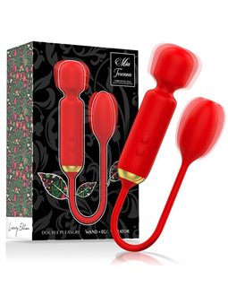 Mia - Toscana Double Pleasure Wand + Vibrating Egg