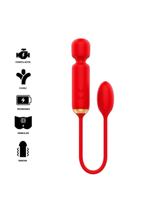 Mia - Toscana Double Pleasure Wand + Vibrating Egg