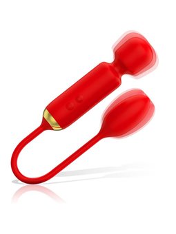 Mia - Toscana Double Pleasure Wand + Vibrating Egg