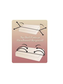 Fetish Fantasy Series - Bed Bindings Restraint Kit