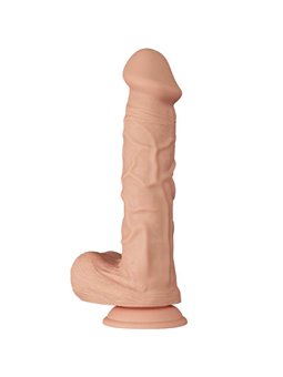 Baile Bergrisi - Pene Realistico Flessibile con Testicoli e Ventosa 26 CM