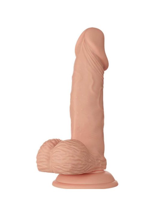 Baile - Beautiful Encounter Zebulon Flexible Realistic Dildo 19.4 CM Natural