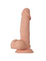 Baile - Beautiful Encounter Zebulon Flexible Realistic Dildo 19.4 CM Natural
