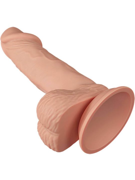 Baile - Beautiful Encounter Zebulon Flexible Realistic Dildo 19.4 CM Natural