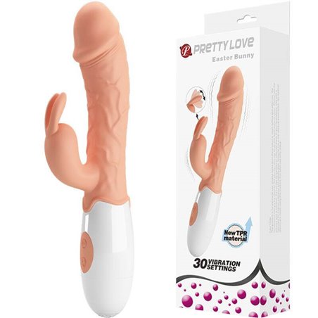 Pretty Love - Easter Bunny Vibrator With Stimulator
