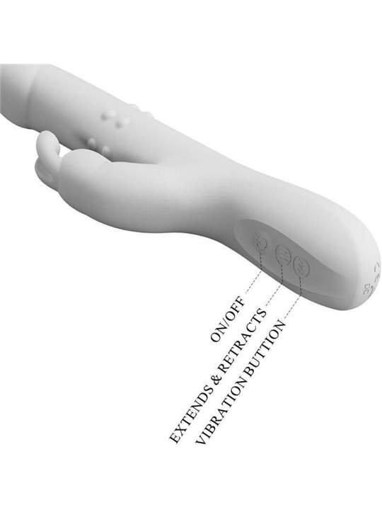 Pretty Love - Reese Vibrator with Silver Rotation