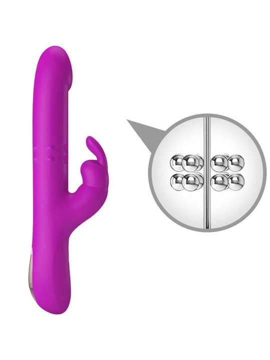 Pretty Love - Reese Rotating Vibrator Purple
