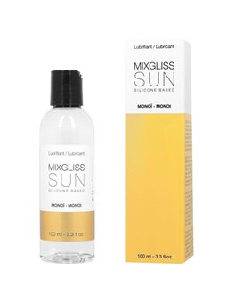 Mixgliss Sun - Lubrificante a Base Silicone Aroma Monoi 100 ML