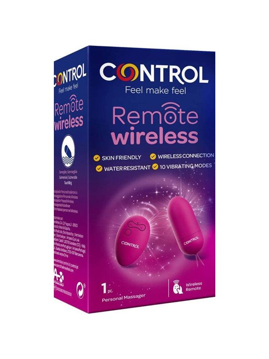 Control Remote Wireless - Massaggiatore Intimo con Controllo Remoto