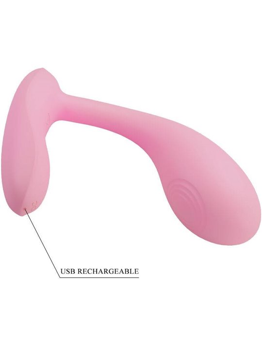 Pretty Love - Baird G-Spot 12 Vibrations Rechargeable Pink App