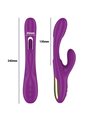 Intense - Apolo Rechargeable Multifunction Vibrator 7 Vibrations With Swinging Motion Purple