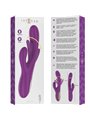 Intense - Apolo Rechargeable Multifunction Vibrator 7 Vibrations With Swinging Motion Purple