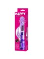 Baile Happy Angel - Vibratore Rabbit con Rotazione e Oscillazione Viola