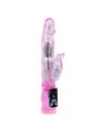 Baile - Vibratore Rabbit in Silicone Viola con Oscillazione e Rotazione