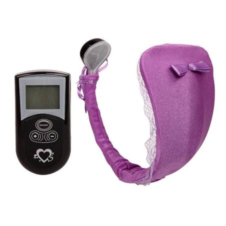 Baile - Thong with Vibrator with Lilac Remote Control