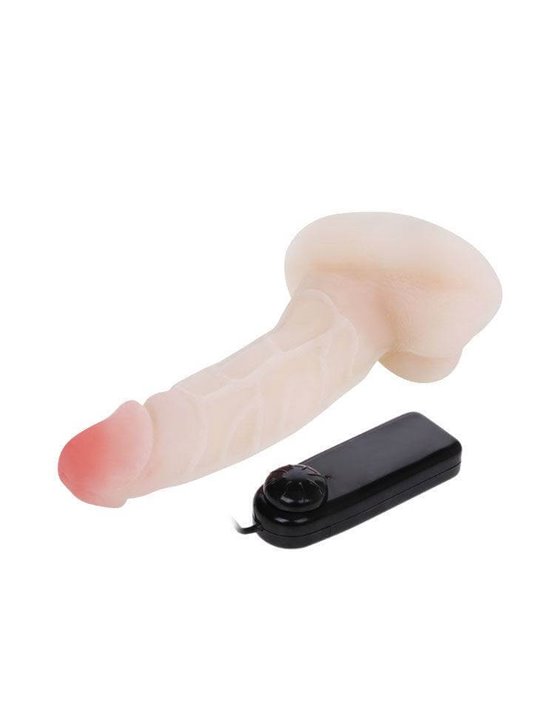 Baile - Pene Realistico in Silicone Cybersking con Vibrazione - 17,5 CM