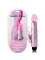 Baile Naughty Puppy - Vibratore Rabbit Realistico in Silicone Rosa 