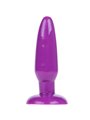 Baile Butt Blug - Plug Anale Viola a Forma Conica - Taglia Piccola 15 CM