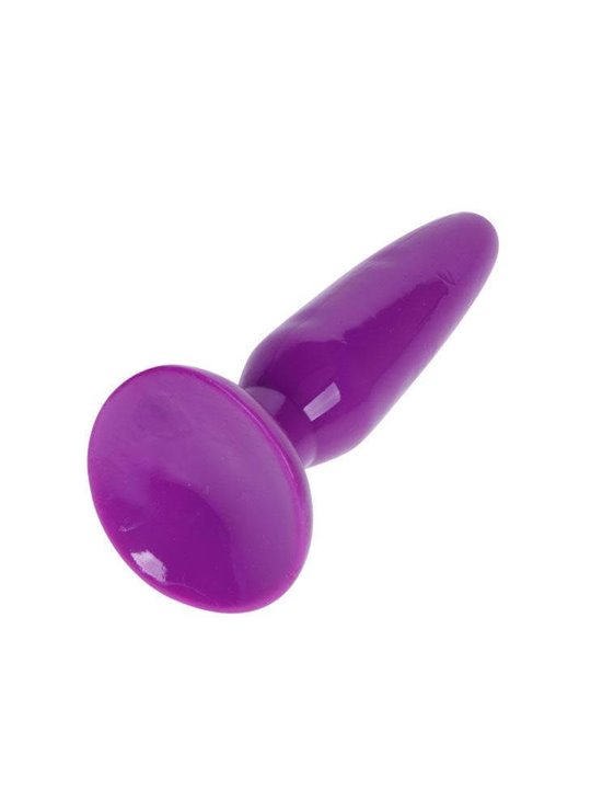Baile Butt Blug - Plug Anale Viola a Forma Conica - Taglia Piccola 15 CM