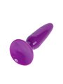 Baile Butt Blug - Plug Anale Viola a Forma Conica - Taglia Piccola 15 CM