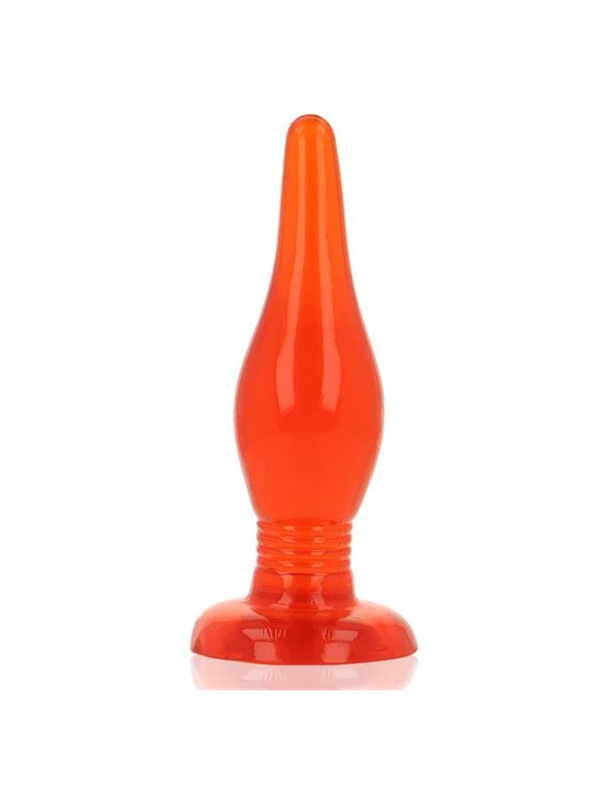 Baile - Red Soft Touch Anal Plug 14.2 CM