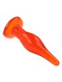 Baile Butt - Plug Anale Soft Touch Rosso 14,2 CM