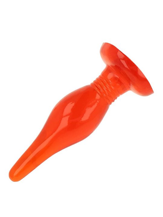 Baile Butt - Plug Anale Soft Touch Rosso 14,2 CM