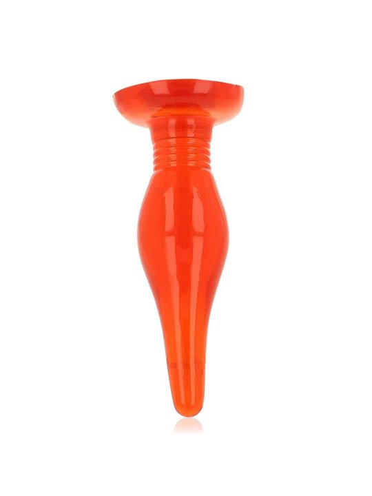 Baile - Red Soft Touch Anal Plug 14.2 CM