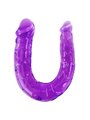 Baile - Double Dildo in Lilac Flexible Jelly