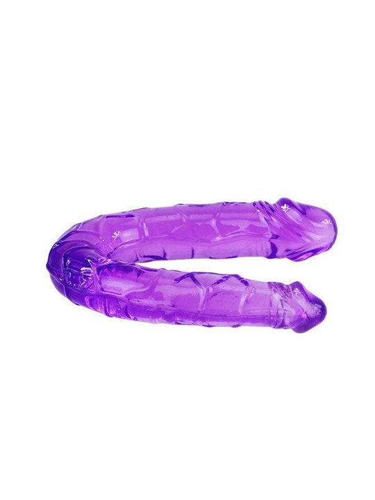 Baile - Double Dildo in Lilac Flexible Jelly