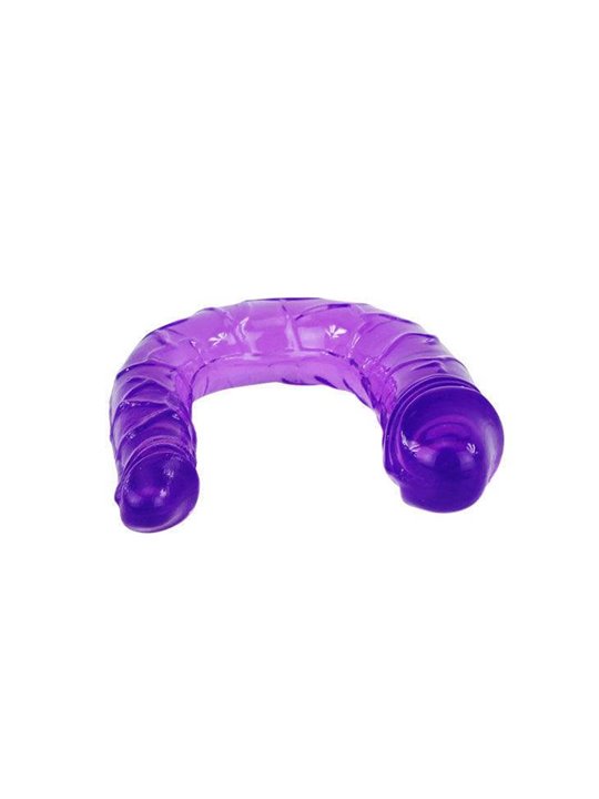 Baile - Double Dildo in Lilac Flexible Jelly
