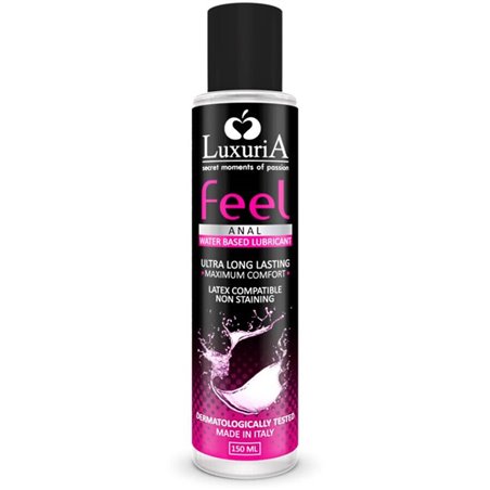 Luxuria Feel Anal Water Based Lubricant 150 ML
