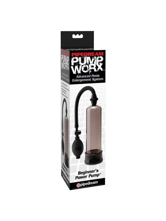 Pump Worx - Sviluppatore a Pompa per Pene Beginner'S Power Pump Black