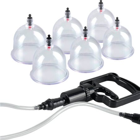 Fetish Fantasy Series - Kit per Suzione Begginner'S 6 Pezzi Cupping Set Fetish Fantasy