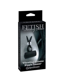Fetish Fantasy Limited Edition - Vibrating Silicone Nipple Lassons