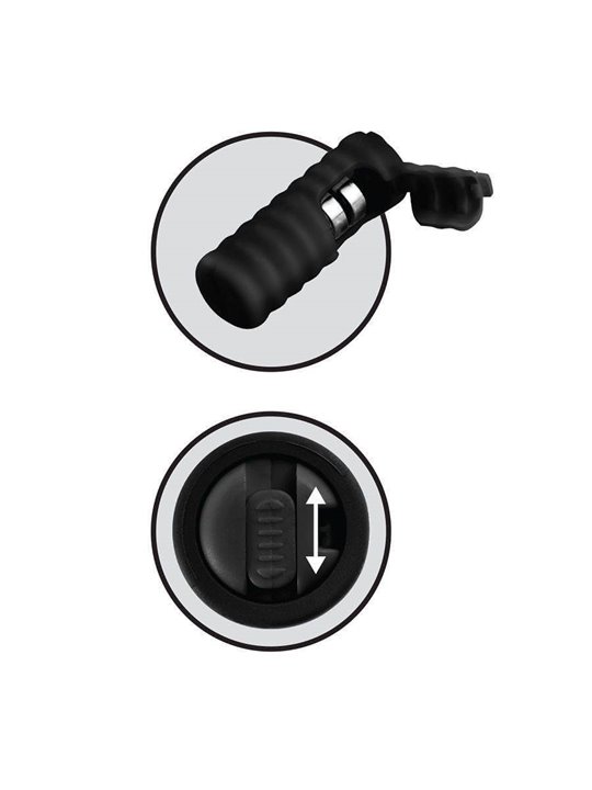 Fetish Fantasy Limited Edition - Vibrating Silicone Nipple Lassons