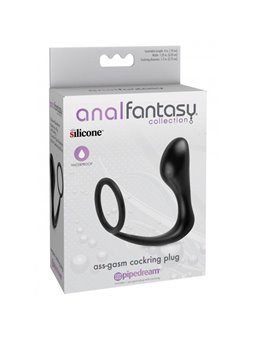 Anal Fantasy Ass-Gasm - Anello Fallico con Plug Anale
