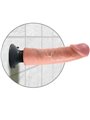 King Cock King Cock Vibrator Dildo 23 CM Natural