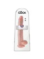 King Cock - Dildo with Balls 35.6 CM Flesh
