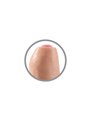 King Cock - Realistic Dildo Uncut Flesh 17 CM