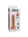 King Cock - Realistic Dildo Uncut Flesh 17 CM