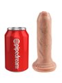 King Cock - Realistic Dildo Uncut Flesh 17 CM